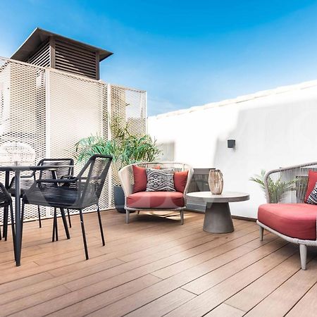 Penthouse Suite With Rooftop In The Heart Of Malaga By Rems Exteriör bild